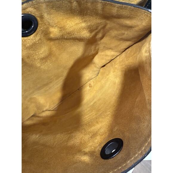 COACH 1941 Duffle Bag in Black Pebble Leather Crossbody Satchel No DF-50115 - Picture 7 of 16